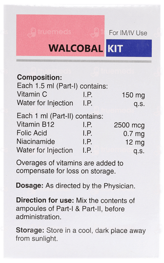 Walcobal Kit Injection 1